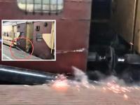 भरधाव ट्रेनमधून १४० मीटरपर्यंत उडाल्या ठिणग्या, भीतीचं वातावरण, मोठा अपघात टळला - Marathi News | Samastipur Train Accident Averted: Sparks flew up to 140 meters from a speeding train, creating an atmosphere of fear, a major accident was averted | Latest national News at Lokmat.com