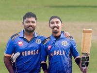 Syed Mushtaq Ali Trophy : १७७ धावा! एक विक्रम तीन वेळा मोडला; संजू-रोहन जोडी ठरली 'नंबर वन' - Marathi News | Sanju Samson Set New Record With Rohan Kunnummal Break Highest Opening Partnership Record Syed Mushtaq Ali Trophy 2025 | Latest cricket News at Lokmat.com