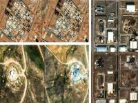 इस्त्रायलने २००० किलोमीटरवरुन क्षेपणास्त्र डागले ! इराणचे अणु केंद्र उद्ध्वस्त केले; सॅटेलाईट फोटो आले समोर - Marathi News | Israel fired a missile from 2000 kilometers Destroyed Iran's nuclear center Satellite photos surfaced | Latest international Photos at Lokmat.com