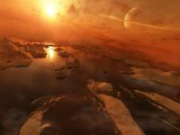 शनी ग्रहाच्या चंद्राने केमिस्ट्रीला देखील फेल केले; तेल आणि पाणी... - Marathi News | Titan Nasa Study: Saturn's moon also failed chemistry; oil and water... | Latest international News at Lokmat.com