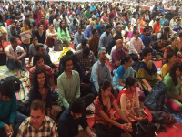 आणि झाली सुरांची बरसात... सवाई गंधर्व भीमसेन महोत्सवाची क्षणचित्रे  - Marathi News | And in the rainy season ... Highlights of the Sawai Gandharva Bhimsen Festival | Latest pune Photos at Lokmat.com