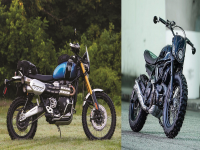 Affordable Scramblers: TVS Ronin ते Royal Enfield Scram; 'या' आहेत भारतातील सर्वात स्वस्त स्क्रॅम्बलर बाइक - Marathi News | Affordable Scramblers: TVS Ronin to RE Scram; These are the cheapest scrambler bikes in India | Latest auto Photos at Lokmat.com