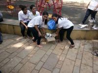 मनसेच्या हवाई कर्मचारी सेनेने शिवाजी पार्कमध्ये राबवले स्वच्छता अभियान - Marathi News | Cleanliness drive implemented by MNS air force personnel at Shivaji Park | Latest mumbai Photos at Lokmat.com