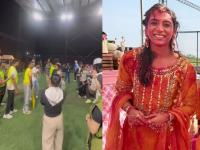 सेलिब्रेशन! स्मृती मानधनाच्या लग्नापूर्वी वधू-वराचे संघ भिडले; कोण जिंकले, पलाशचे आता काही खरे नाही... - Marathi News | Celebration! Before Smriti Mandhana's wedding, the bride and groom's teams clashed; who won, Palash Mucchals's looks are no longer real... | Latest cricket News at Lokmat.com