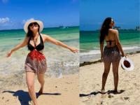 तू जणू जलपरी! मराठी अभिनेत्रीचं समुद्रकिनारी बोल्ड फोटोशूट; चाहत्यांनी दिली पसंती, तुम्ही ओळखलं? - Marathi News | Fans are in awe of Sonali Kulkarni's bold moves, | Latest filmy Photos at Lokmat.com