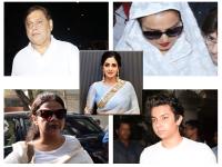 'चांदनी'च्या एक्झिटनंतर कपूर कुटुंबीयांचे सांत्वन करण्यासाठी सेलिब्रिटींची रीघ - Marathi News | Bollywood Celebs visit Anil Kapoor house in juhu Mumbai after Sridevi's death | Latest mumbai Photos at Lokmat.com