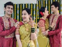 लग्नानंतर पहिल्यांदाच सई लोकूरने पती तीर्थदीप रॉयसोबतचे शेअर केले फोटो, See Photos - Marathi News | For the first time after marriage, Sai Lokur married her husband Tirthadeep Roy | Latest filmy Photos at Lokmat.com