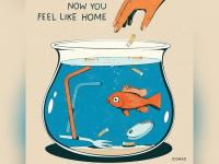 'या' फोटोंमधून आर्टिस्टने मांडल्या आजच्या समस्या, समजल्या तर भविष्य होईल अधिक चांगलं! - Marathi News | Steffen Kraft illustrations on social issues | Latest social-viral Photos at Lokmat.com