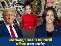 Sunita Williams : सुनीता विलियम्स यांच्यासह नासाच्या ३ अंतराळवीरांनी केलं मतदान; स्पेसमधून कसं दिलं जातं मत? - Marathi News | us election 2024 NASA astronauts cast votes from space iss Sunita Williams donald trump kamala harris | Latest international Photos at Lokmat.com