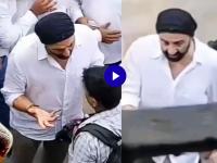 Video: "किती पैसे हवेत?" धर्मेंद्र यांचे अस्थी विसर्जन करायला गेलेला सनी देओल भडकला, पापाराझींचा कॅमेरा खेचला अन्... - Marathi News | Sunny Deol got angry at the paparazzi who went to immerse Dharmendra ashes at haridwar | Latest filmy News at Lokmat.com