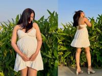 कुणीतरी येणार गं! सर्वांची लाडकी अभिनेत्री ३७ व्या वर्षी होणार आई, पांढऱ्या ड्रेसमध्ये केलेलं मॅटर्निटी फोटोशूट चर्चेत - Marathi News | actress surbhi jyoti will become a mother at the age of 37 maternity photoshoot viral | Latest filmy Photos at Lokmat.com