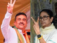 ममता बॅनर्जी पिछाडीवर, सुवेंदु अधिकारी आघाडीवर; मोदींनी जिथे झालमुडी घेतली तिथे काय परिस्थिती...? - Marathi News | West Bengal Election Result 2026 Live: Mamata Banerjee is lagging behind, Suvendu Adhikari is leading; What is the situation where Modi took jalmudi...? | Latest national News at Lokmat.com