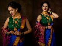 गॅरी उर्फ अभिजीत खांडकेकरच्या पत्नीने शेअर केला साडीतला फोटो, सौंदर्य पाहून व्हाल फिदा ! - Marathi News | Actress Sukhda khandkekar photshoot viral on internet | Latest filmy Photos at Lokmat.com