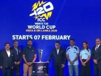T20 World Cup 2026 Schedule Announced : टी-२० वर्ल्ड कपचं वेळापत्रक जाहीर! भारत-पाक एकाच गटात - Marathi News | ICC T20 World Cup 2026 Schedule Announced Full Schedule Of Tournament Hosted by India and Sri Lanka Kickstart on 7 February 2026 India vs USA in Mumbai IND VS PAK Same Group | Latest cricket News at Lokmat.com T20 World Cup 2026 Schedule Announced : टी-२० वर्ल्ड कपचं वेळापत्रक जाहीर! भारत-पाक एकाच गटात - Marathi News | ICC T20 World Cup 2026 Schedule Announced Full Schedule Of Tournament Hosted by India and Sri Lanka Kickstart on 7 February 2026 India vs USA in Mumbai IND VS PAK Same Group | Latest cricket News at Lokmat.com