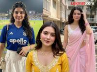 टी-२० वर्ल्डकपदरम्यान स्टेडियममधून लक्ष वेधून घेणाऱ्या मिस्ट्री गर्लचा दिसला देसी लूक, कोण आहे ती? - Marathi News | The mystery girl who attracted attention from the stadium during the T20 World Cup has a desi look, who is she? | Latest cricket Photos at Lokmat.com