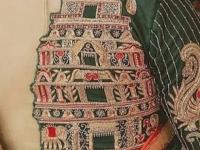 Temple Designs Blouse : ब्लाऊजवर शोभेल टेंपल डिझाइन पॅटर्न, पाहा १२ डिझाइन्स- सणावाराला चारचौघीत दिसाल उठून! - Marathi News | Temple Design Blouse Pattern Temple Design Blouse Patterns for Festivals Traditional Temple Design Blouse For Festival temple embroidery blouse designs temple design blouse for wedding and festivals | Latest sakhi Photos at Lokmat.com