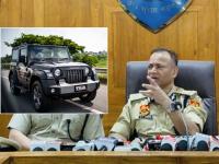 थार मालकाची सटकली...! हरियाणाच्या DGP ना कायदेशीर नोटीस पाठविली, म्हणाला, मी ३० लाख मोजून... - Marathi News | Thar owner legal notice DGP, Haryana DGP Thar statement: Legal notice sent to Haryana DGP op singh, said, I have paid 30 lakhs... | Latest national News at Lokmat.com थार मालकाची सटकली...! हरियाणाच्या DGP ना कायदेशीर नोटीस पाठविली, म्हणाला, मी ३० लाख मोजून... - Marathi News | Thar owner legal notice DGP, Haryana DGP Thar statement: Legal notice sent to Haryana DGP op singh, said, I have paid 30 lakhs... | Latest national News at Lokmat.com