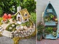 लय भारी! गार्डन डेकोरेशनसाठी हटके आणि यूनिक आयडिया - Marathi News | diy garden decoration ideas for home | Latest jarahatke Photos at Lokmat.com
