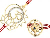 Raksha Bandhan 2019 : रक्षाबंधनांमुळे उजाळला सुवर्ण बाजार; या राख्यांची किंमत ऐकून फुटेल घाम! - Marathi News | Cost Of Gold And Diamond's Rakhis In gold market | Latest relationship Photos at Lokmat.com