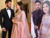 मनीष पांडे अन् अश्रिता शेट्टी यांच्या रिसेप्शनचा थाटच न्यारा... - Marathi News | Actress Ashrita Shetty and cricketer Manish Pandey recently hosted a wedding reception for close friends and relatives | Latest cricket Photos at Lokmat.com