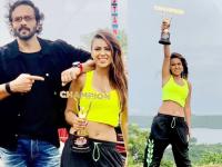 हॉट आणि बोल्ड निया शर्माने जिंकला 'खतरों के खिलाडी- मेड इन इंडिया'चा किताब, बघा फोटोज - Marathi News | Actress Nia Sharma wins khatron ke khiladi made in India see photos | Latest filmy Photos at Lokmat.com