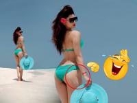 उर्वशी रौतेलने शेअर केला बिकीनीतील फोटो, फॅन्स म्हणाले - पार्श्वभागावरील हाताचे ठसे कुणाचे? - Marathi News | Memes : Urvashi Rautela maldives bikini photos goes viral fans ask whose hand is on your hips api | Latest social-viral Photos at Lokmat.com