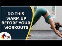 Do This Warm Up Before Your Workouts | Quick Warm Up Routine | Yoga for Beginners | Lokmat sakhi