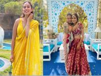 Pics : लग्न मैत्रिणीचे, थाट शाहिदच्या बायकोचा...! नवरी एकीकडे अन् मीराचीच चर्चा रंगली - Marathi News | shahid kapoor wife Mira Rajput at friend's wedding, see pics | Latest filmy Photos at Lokmat.com