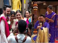 PHOTOS : मेड फॉर इच अदर! सिद्धार्थ-मितालीचा लग्नसोहळा पाहा एका क्लिकवर - Marathi News | WEDDING mitali mayekar tie knot with siddharth chandekar in pune | Latest filmy Photos at Lokmat.com