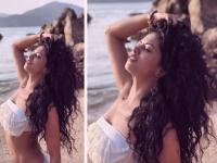 कविता कौशिक की ग्लैमरस फोटोज ने मचाया धमाल, व्हाइट आउटफिट में दिखा दिलकश अंदाज, देखें तस्वीरें - | kavita kaushik latest sizzling photos in white outfit goes viral see pics | Latest television Photos at Lokmatnews.in