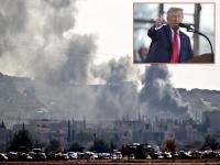 US Air Strike In Syria : आता सीरियात अमेरिकेचा मोठा हल्ला, 35 ठिकानांवर बॉम्बिंग; 90 हून अधिक 'प्रिसीजन म्यूनिशन'चा वापर - Marathi News | US Air Strike In Syria: Now a major US attack in Syria, bombing of 35 35 terrorist targets More than 90 'precision munitions' used | Latest international News at Lokmat.com US Air Strike In Syria : आता सीरियात अमेरिकेचा मोठा हल्ला, 35 ठिकानांवर बॉम्बिंग; 90 हून अधिक 'प्रिसीजन म्यूनिशन'चा वापर - Marathi News | US Air Strike In Syria: Now a major US attack in Syria, bombing of 35 35 terrorist targets More than 90 'precision munitions' used | Latest international News at Lokmat.com