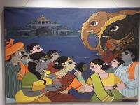 आकर्षक मोठ्या डोळ्यांची चित्रकला पाहून व्हाल अवाक्, कशी काढली आहेत चित्र नक्की बघा... - Marathi News | Know the man who done this big eye paintings | Latest jarahatke Photos at Lokmat.com