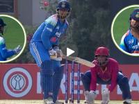 Vaibhav Suryavanshi : षटकार-चौकारांची 'बरसात'! वादळी शतकासह वैभव सूर्यवंशीनं रचला इतिहास - Marathi News | U19 Asia Cup 2025 IND vs UAE 1st Match Vaibhav Suryavanshi Record With Century U 19 Asia Cup Opener vs United Arab Emirates | Latest cricket News at Lokmat.com