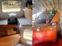 Photos: ‘वंदे भारत स्लीपर’ची पहिली झलक आली! १६० किमी वेग, अत्याधुनिक सोयी, आरामदायी प्रवास - Marathi News | vande bharat sleeper train first look photos know newly designed what new features and advanced technology and security | Latest national Photos at Lokmat.com