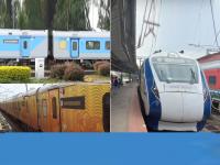वंदे भारत, तेजस, शताब्दी की गतिमान; तिकीट दर वाढल्यावर कोणत्या ट्रेनचा प्रवास स्वस्त? - Marathi News | vande bharat express tejas express shatabdi express or gatimaan express which indian railway train is cheaper to travel after ticket prices increase | Latest travel News at Lokmat.com