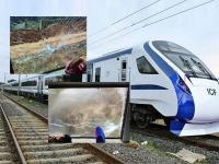 हे देवा! म्हैसूर-चेन्नई वंदे भारतही सोडली नाही… ट्रेनवर दगडफेक, खिडक्यांच्या फोडल्या काचा - Marathi News | mysuru chennai vande bharat express stone pelting in bengaluru karnataka two window damage | Latest national Photos at Lokmat.com