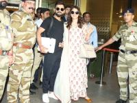 ग्रँड रिसेप्शनसाठी मुंबईत पोहोचले 'विरुष्का' - Marathi News | 'Viruska' reached for Grade Reception in Mumbai | Latest mumbai Photos at Lokmat.com