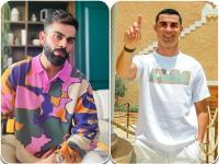 विराट कोहली BCCIच्या पगारापेक्षा जास्त एका Insta पोस्टमधून कमावतो; रोनोल्डो, मेस्सीला टक्कर - Marathi News | Cristiano Ronaldo heads Instagram's top earner list, Virat Kohli's Instagram earnings per post 11.45cr, check Indian Cricketer's position | Latest cricket Photos at Lokmat.com