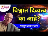विश्वात दिव्यत्व का आहे? Why is there divinity in the universe? | Satguru Shri Wamanrao Pai