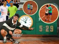 Longest Grand Slam Final : अल्काराझ-सिन्नर ५ तासांहून अधिक खेळले; पण अजूनही जोकोविच-नदाल टॉपला - Marathi News | Jannik Sinner And Carlos Alcaraz Became Longest Ever French Open Final Did You Know What is the longest Grand Slam final in Open Era history Novak Djokovic And Rafael Nadal | Latest other-sports Photos at Lokmat.com