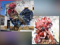 प्लॅस्टिकचा असाही वापर होऊ शकतो हे दाखवून दिलं 'या' कलाकाराने... - Marathi News | Artist turning waste material to animal sculptures | Latest social-viral Photos at Lokmat.com