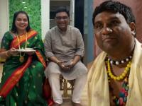 "माझी बायको वेगळ्या कास्टची आहे, त्यामुळे..."; घरात गणपती बसवल्याने झालेल्या वादावर भाऊ कदम काय म्हणाले? - Marathi News | What did Bhau Kadam say about the controversy over celebrating ganesh chaturthi in home | Latest filmy Photos at Lokmat.com