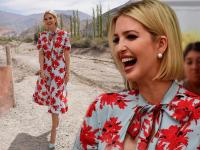 ट्रम्प यांची लेक इवांकाने घातला एक वर्ष जुना ड्रेस, पण किंमत वाचाल तर व्हाल हैराण! - Marathi News | Ivanka trump repeats her floral dress | Latest social-viral Photos at Lokmat.com