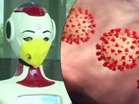 Coronavirus : जगभरात कोरोना अलर्ट! सॅनिटायझर आणि मास्क वाटणारा रोबोट पाहिलात का? - Marathi News | Kerala Is Using Robots To Distribute Sanitisers & Spread Awareness About Coronavirus SSS | Latest national Photos at Lokmat.com