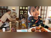 CoronaVirus News : 'या' चिमुकल्याची बातच न्यारी; वाचून तुम्हीही म्हणाल लय भारी! - Marathi News | CoronaVirus Marathi News 3 year child raises 50 thousand mumbai police SSS | Latest mumbai Photos at Lokmat.com