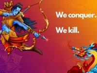 "भारतीय रामाने चीनच्या ड्रॅगनवर साधला निशाणा", सोशल मीडियावर फोटो व्हायरल - Marathi News | ‘India’s Rama Takes on China’s Dragon’: This Unique Illustration by Taiwan Media Is Breaking the Internet | Latest social-viral Photos at Lokmat.com