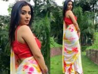 दिसतेय की नाही सुंदर, साडीतले हिना पांचाळचे मनमोहक सौंदर्य पाहून तुम्हीही म्हणाल खरंच 'लय भारी' - Marathi News | 10 Supet Hot photos of Heena Panchal in saree | Latest filmy Photos at Lokmat.com