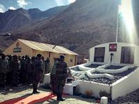 गलवानमधील हुतात्म्यांचा भारतीय लष्कराकडून मोठा सन्मान, DBO मध्ये उभारले स्मृतिस्थळ - Marathi News | Martyrs in Galwan honored by Indian Army, memorial erected in DBO | Latest national Photos at Lokmat.com