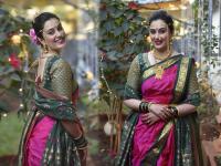 नवरी नटली ! सई लोकुरच्या लग्नातल्या विविध अदा, सोशल मीडियावर व्हायरल - Marathi News | Sai Lokur's wedding beauty looks | Latest filmy Photos at Lokmat.com