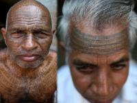 ...म्हणून भारतातल्या 'या' ठिकाणी प्रत्येकाच्या शरीरावर गोंदवतात रामाचं नाव; जाणून घ्या खास गोष्टी - Marathi News | Indian dalit society tattoos ram name on entire body even 2 child child gets tattooed | Latest jarahatke Photos at Lokmat.com